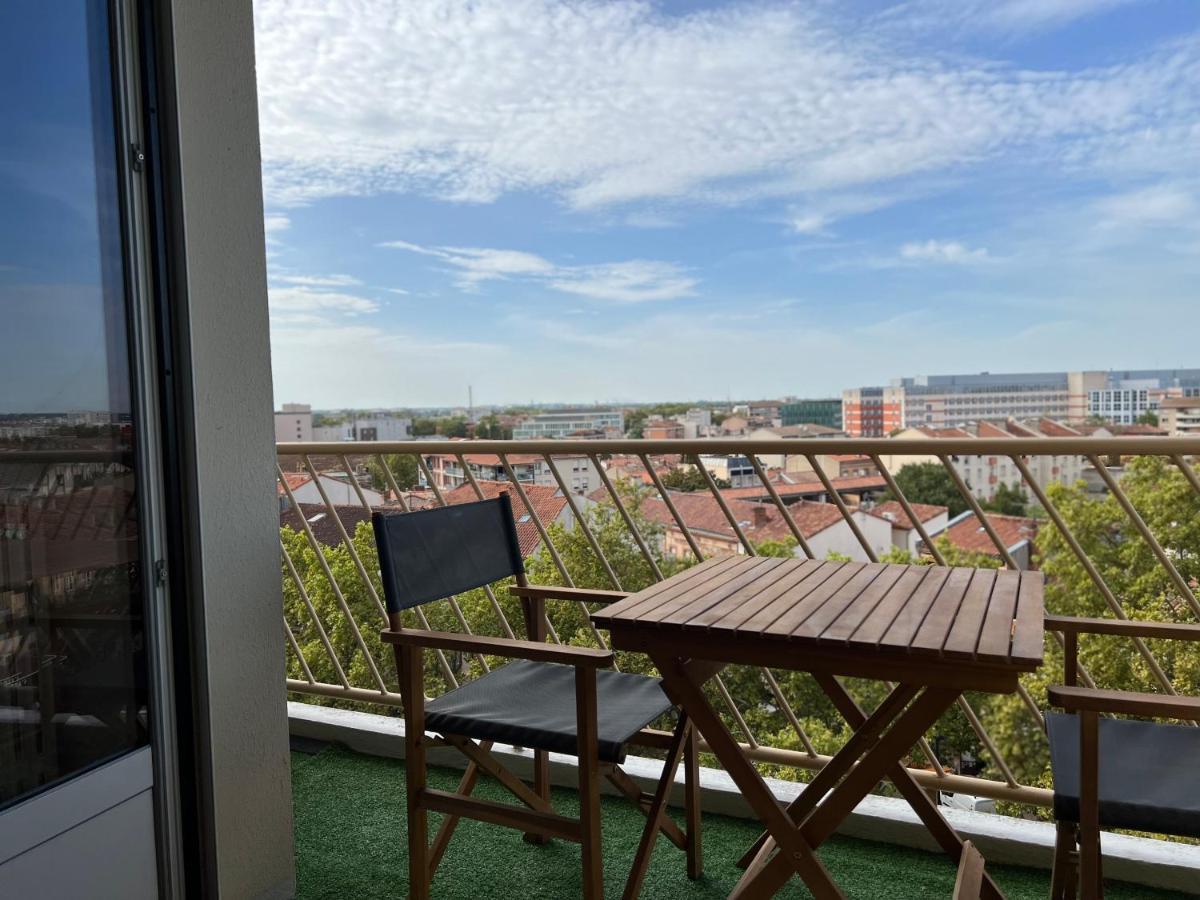 T3 Hyper Centre - Avec Vue Panoramique Apartment ตูลูส ภายนอก รูปภาพ